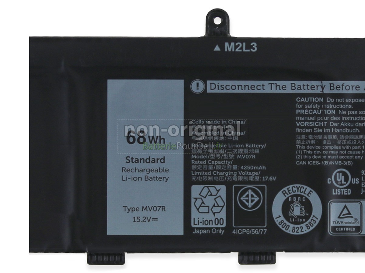 Batterie Pour Pc Portable Dell G3 15 3500 Batteriepourdell Fr